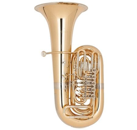 Miraphone BB187-5V-GB Gold Brass Rotor Tuba