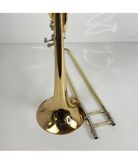 Used Yamaha YBL-830G Bb/F/Gb/D Bass Trombone (SN: 616916)