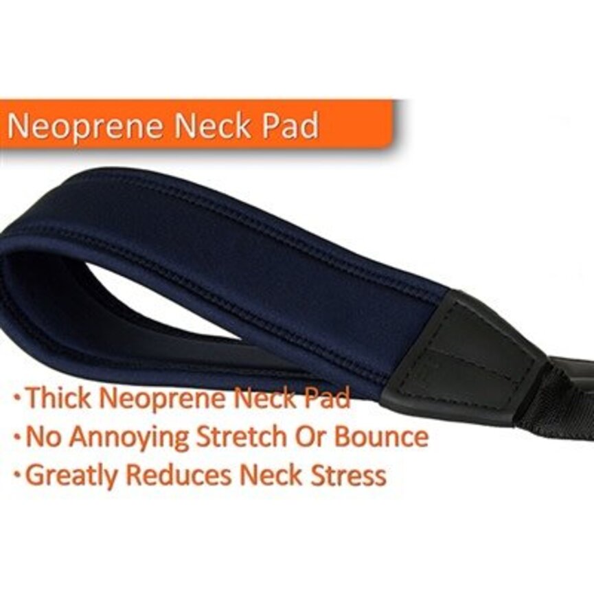 Protec N311P Saxophone Neoprene Neck Strap 20" Junior Black
