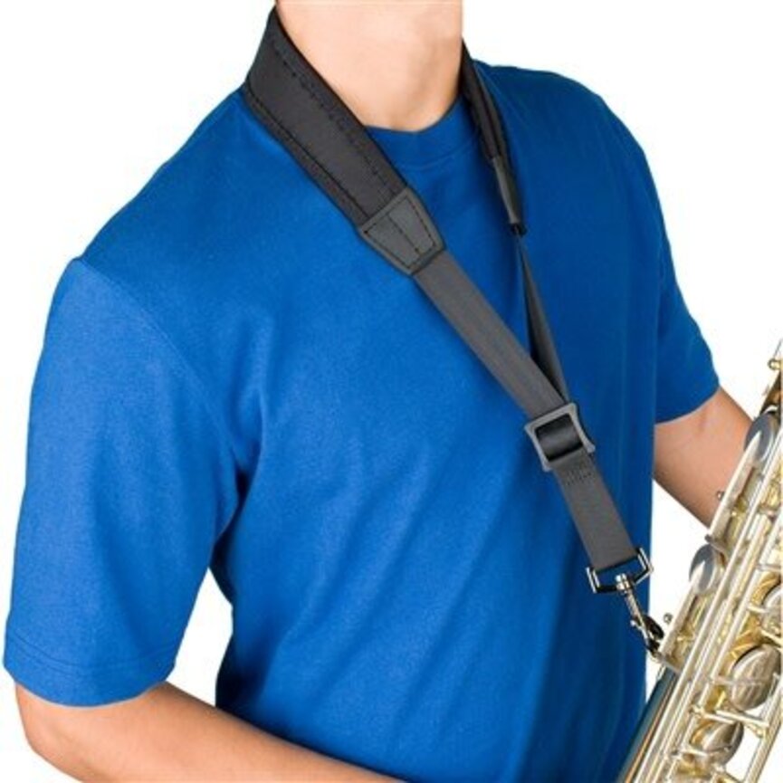 Protec Saxophone Less Stress Neck Strap 22" Regular with Metal Snap