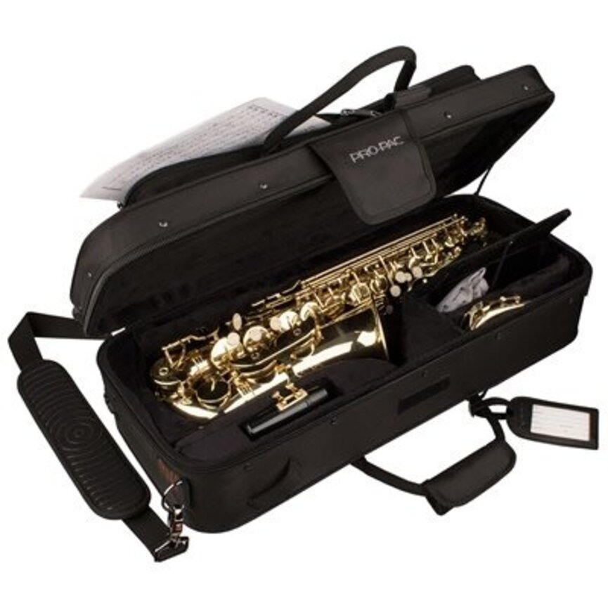 Protec PB304 Alto Saxophone Rectangular Pro Pac Case Black