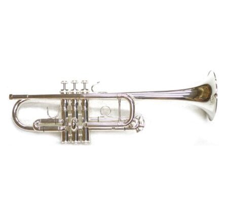 Dillon C Trumpet Silver Plate
