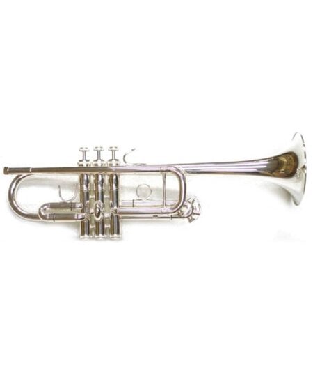 Dillon C Trumpet Silver Plate