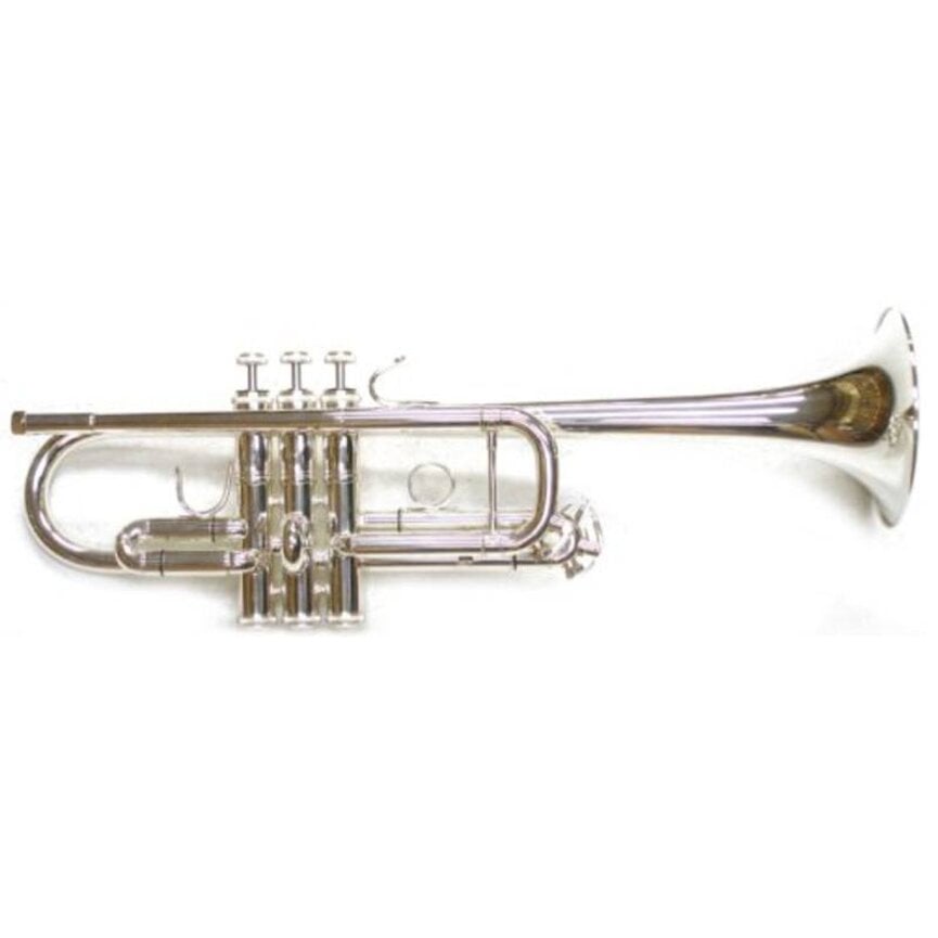 Dillon C Trumpet Silver Plate