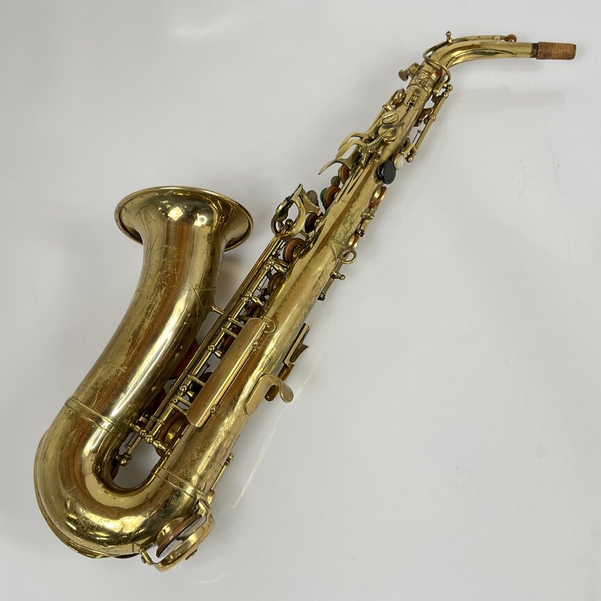 Used H. Couf Superba II Eb Alto Saxophone (SN: 67475)