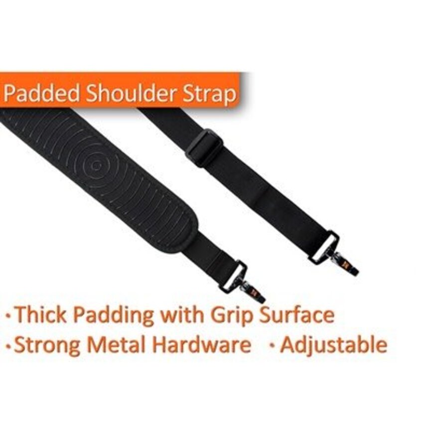 Protec Shoulder Strap – Padded (Metal Hardware)
