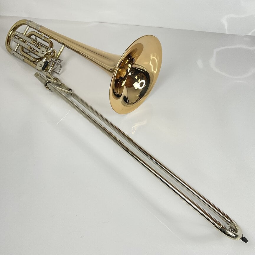 Used Bach LT50BLG Bb/F/D Dependent Bass Trombone (SN: 39163)
