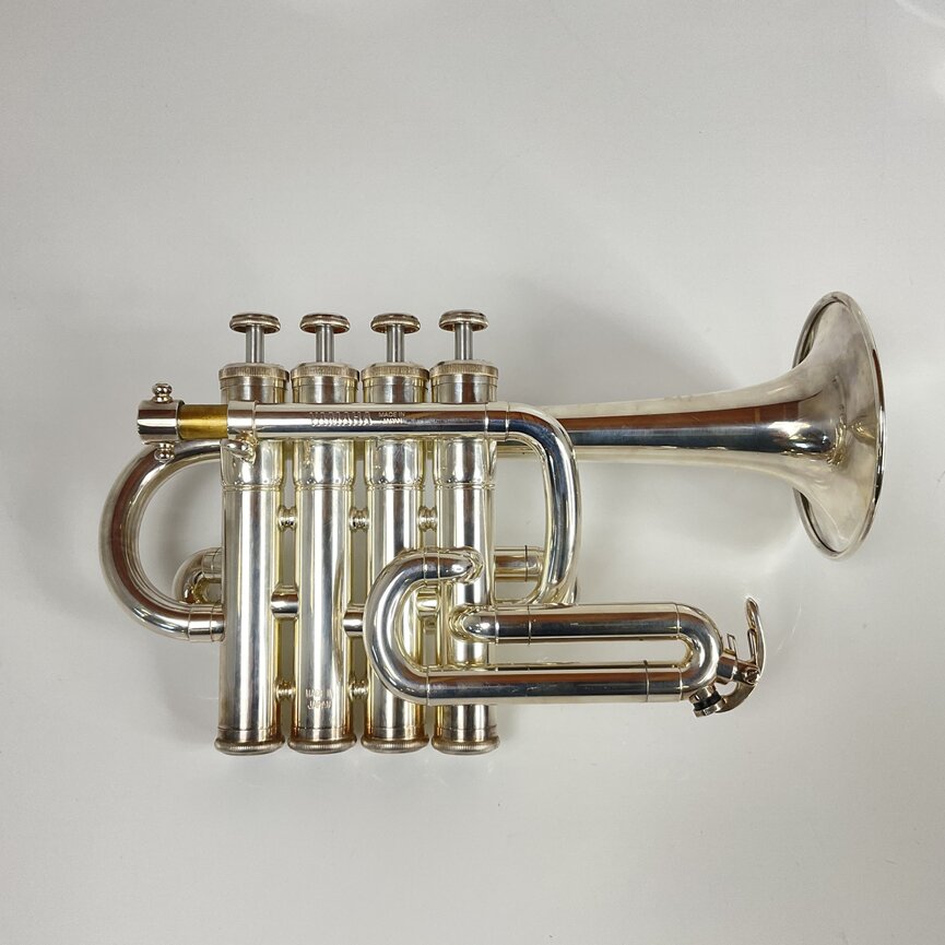 Used Yamaha YTR-6810S Bb/A Piccolo Trumpet (SN: 301445)