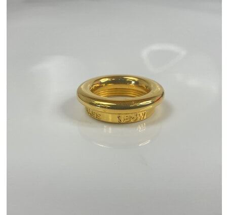 Used Ultimate Brass 185W Rim Only French Horn, Gold Plate [32749]