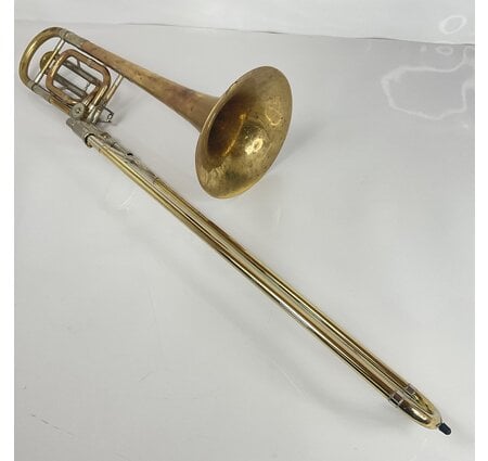 Used Bach "Corporation" 50B Bb/F Bass Trombone (SN: 80504)