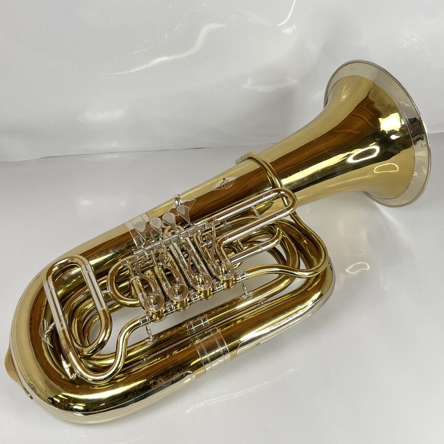 Used Mirafone BB186-4V BBb tuba (SN: 4247)