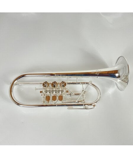 Used Yamaha YTR-948FFGS Rotary C Trumpet (SN: 000138)