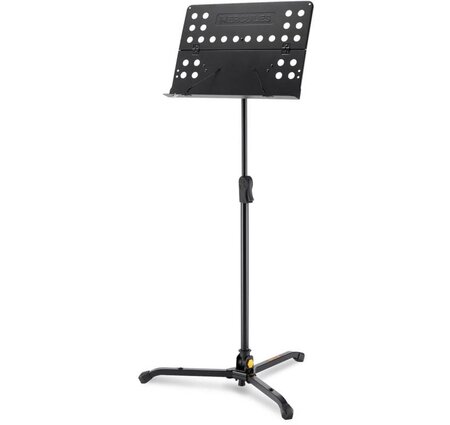 Hercules Orchestra Stand Perforated Desk w/ Swivel Legs