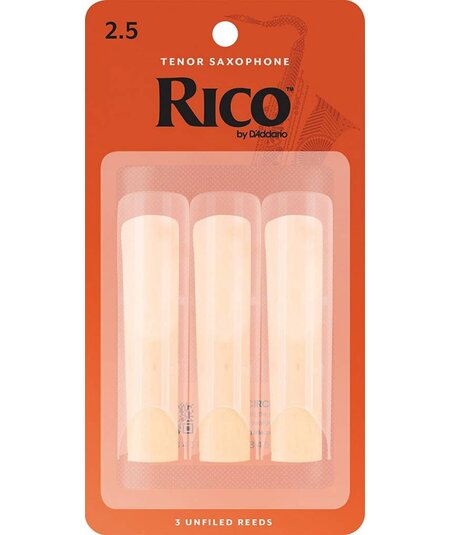 Rico Tenor Saxophone Reeds Pack of 3