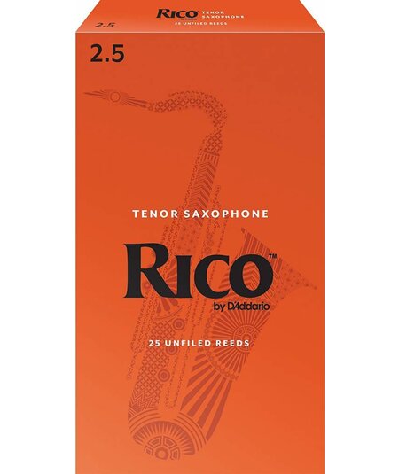 Rico Tenor Saxophone Reeds Pack of 25