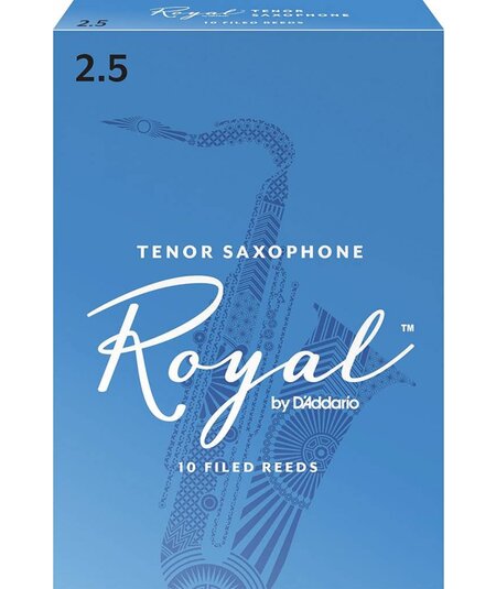 Rico Royal Tenor Saxophone Reeds Pack of 10