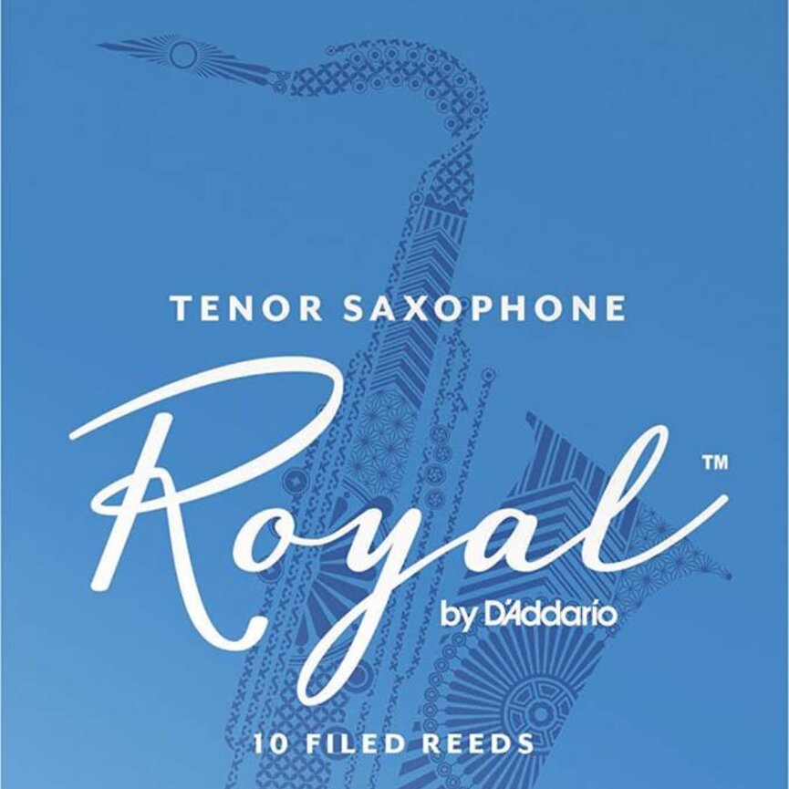 Rico Royal Tenor Saxophone Reeds Pack of 10