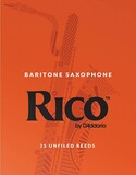 Rico Baritone Saxophone Reeds Pack of 25
