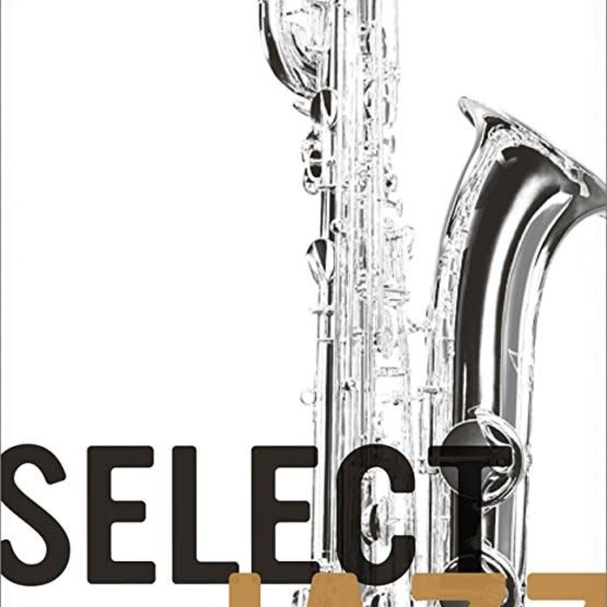 D'Addario Select Jazz Unfiled Baritone Sax Reeds, Box of 5 3 Hard