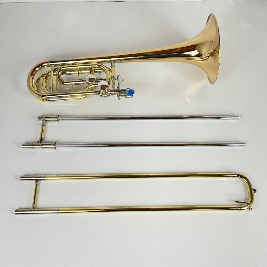 Used Yamaha YBL-822G Bb/F/D/Gb Bass Trombone (SN: 857743)