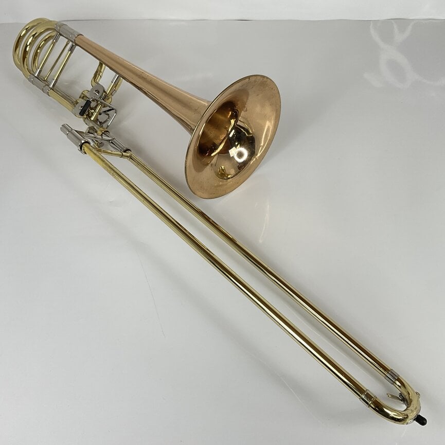 Used Getzen 1062FDR Eterna Bb/F/D Bass Trombone (SN: 1342)
