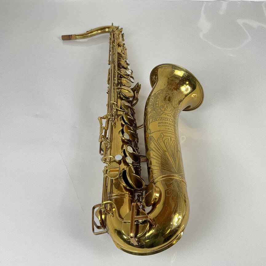 Used Buescher Aristocrat "Big B" Bb Tenor Saxophone (SN: 321709)