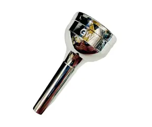 Mercer & Barker Euphonium Mouthpiece Silver Plate - Dillon Music