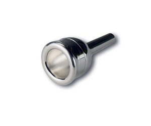 Mercer and Barker Tuba Mouthpiece Silver Plate - Dillon Music