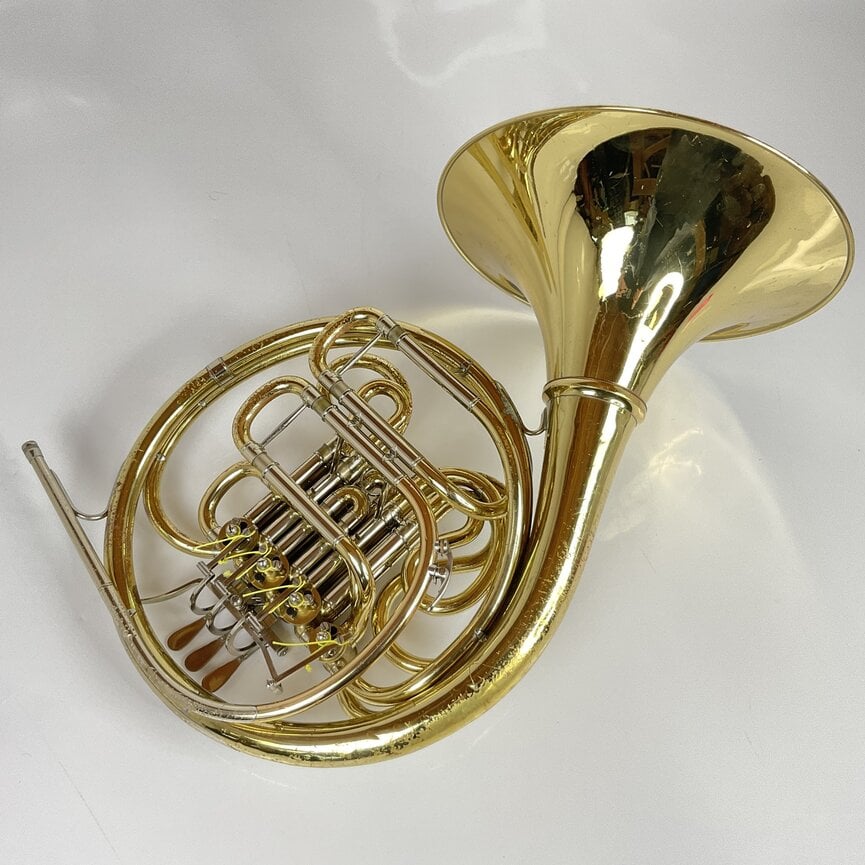 Used Yamaha YHR-87D Custom F/Bb French Horn (SN: 002299)
