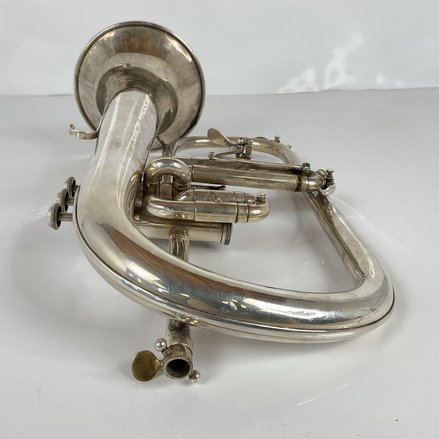 COUESNON FLUGELHORN NICKEL-SILVER PLATED RARE!! - 楽器、器材