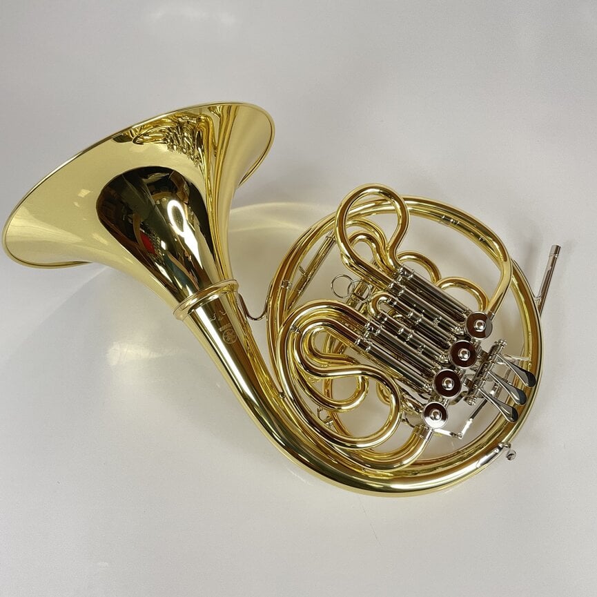 Used Yamaha YHR-671D F/Bb Double French Horn (SN: 011166)