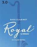 Rico Royal Bass Clarinet Reeds Pack of 10