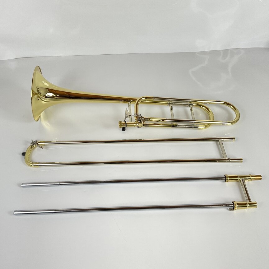 Used ZO ZTB-2500 Bb/F Tenor Trombone (SN: ZO35840654)