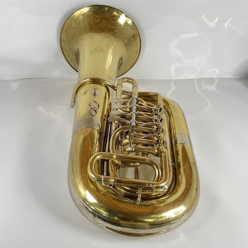 Used Miraphone CC186-4V CC tuba (SN: 1042)