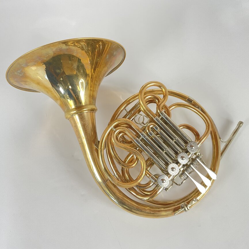 Used Hans Hoyer 802G F/Bb French Horn (SN: 405156M)