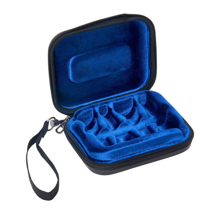 Protec BM221 Trumpet Mouthpiece Case - Micro Zip, 4-Piece Black