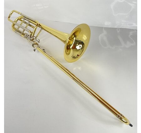 Used Bach 50B3LO Bb/F/Gb/D Bass Trombone (SN: 221650)