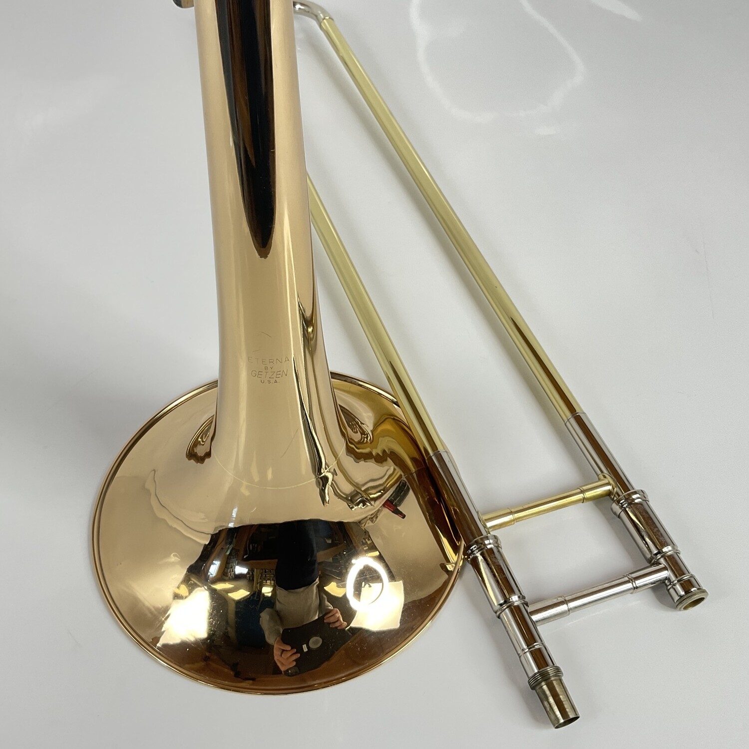 Getzen Used Getzen 1062FDR Eterna Bb/F/D Bass Trombone (SN: 1750