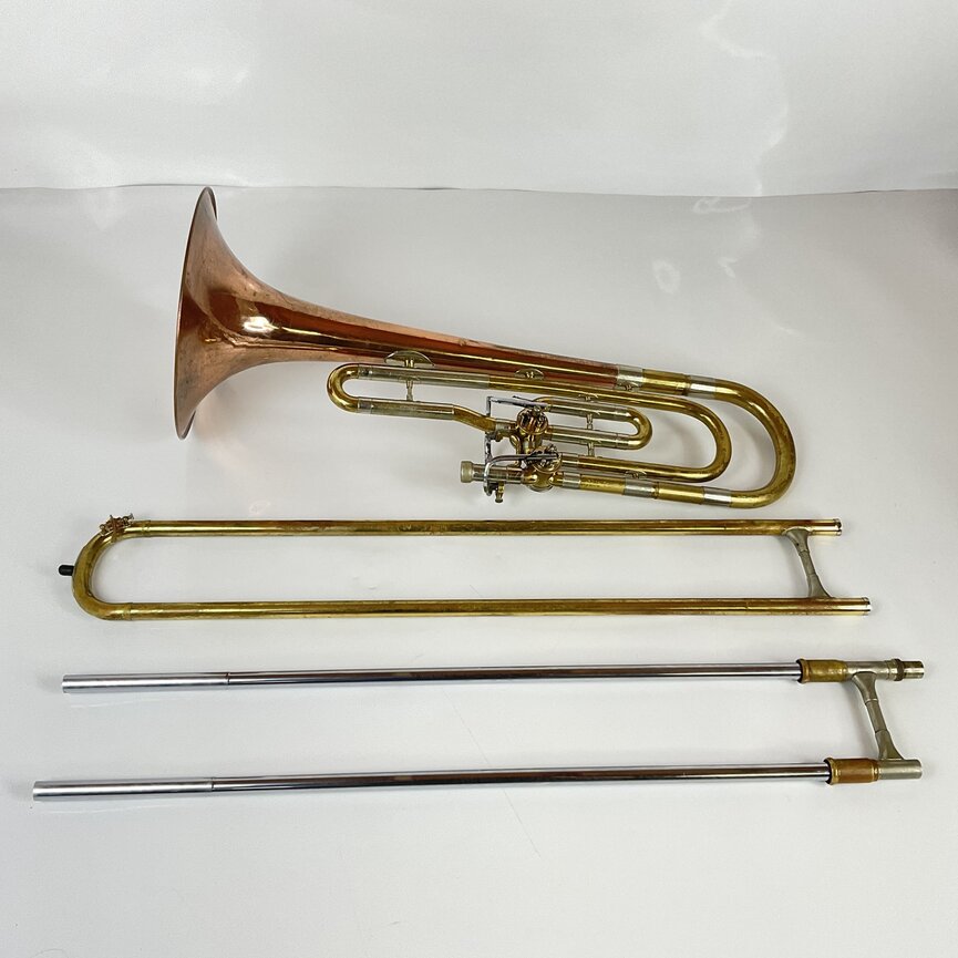 Used Reynolds Contempora Bb/F/E Bass Trombone (SN: 228741)