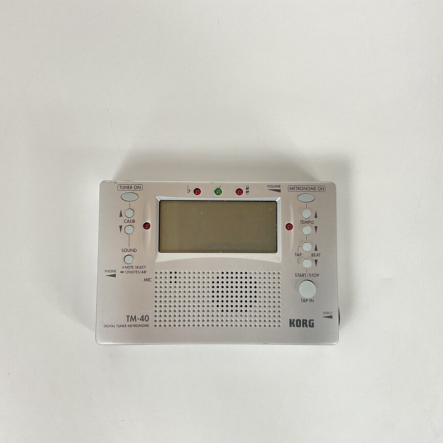 Used Korg TM-40 Tuner/Metronome [34904]