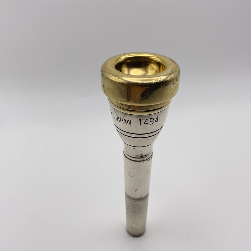 Used Yamaha 14B4 Trumpet, Heavyweight Gold-Plated Rim [34778]