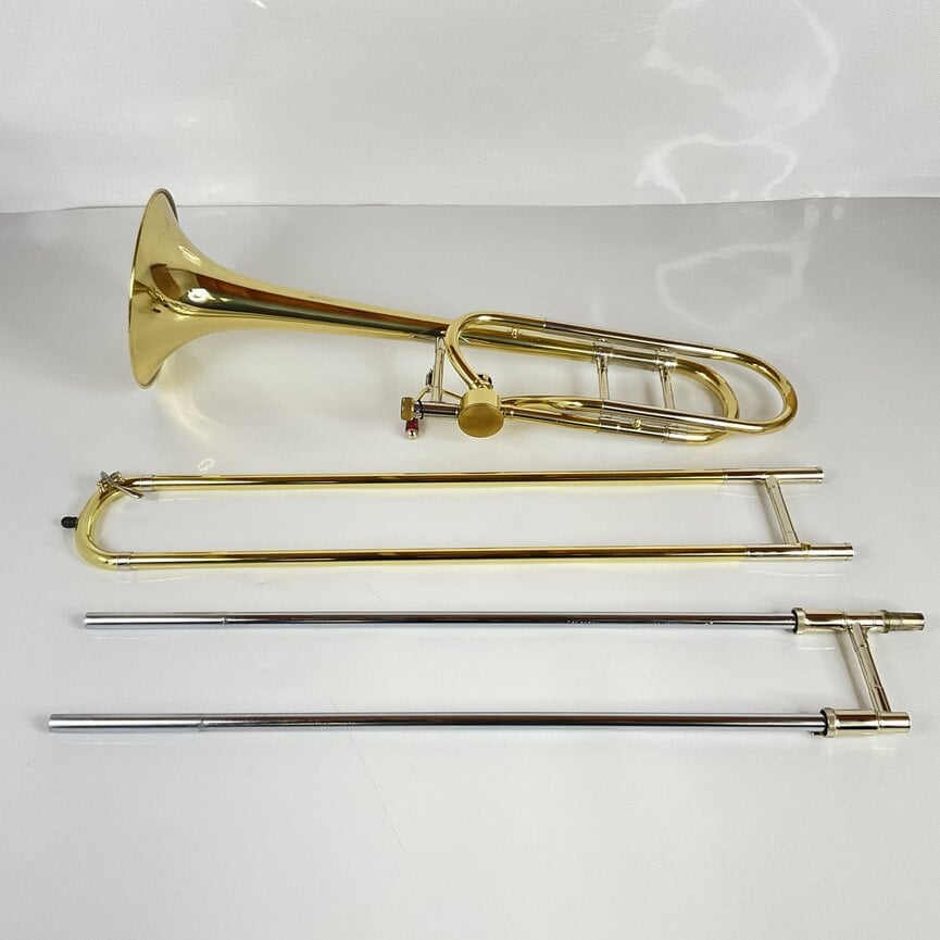 Used Courtois Legend AC420BH-1-0 Bb/F Tenor Trombone (SN: 43605)