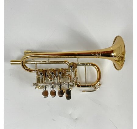 Used Scherzer 8111L Bb/A Piccolo Trumpet (SN: 324090)