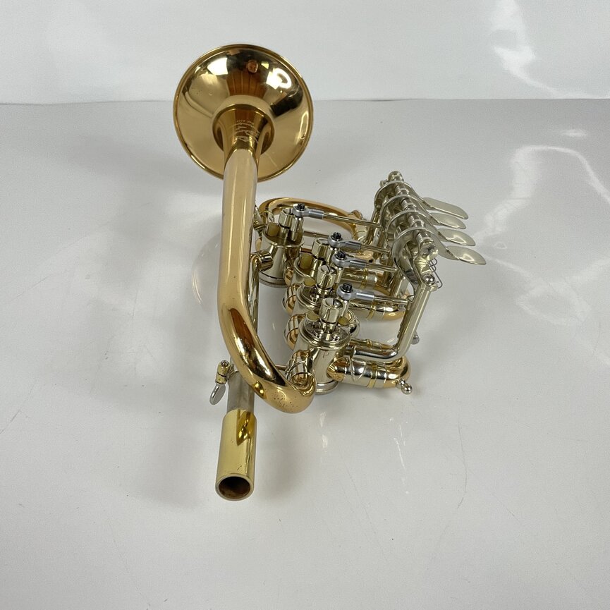 Used Scherzer 8111L Bb/A Piccolo Trumpet (SN: 324090)