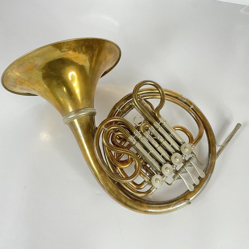 Used Hans Hoyer F/Bb Double French Horn (SN: 87349)