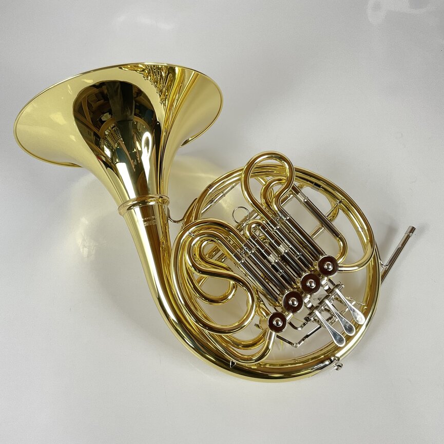 Used Yamaha 567D F/Bb Double French Horn (SN: 021244)