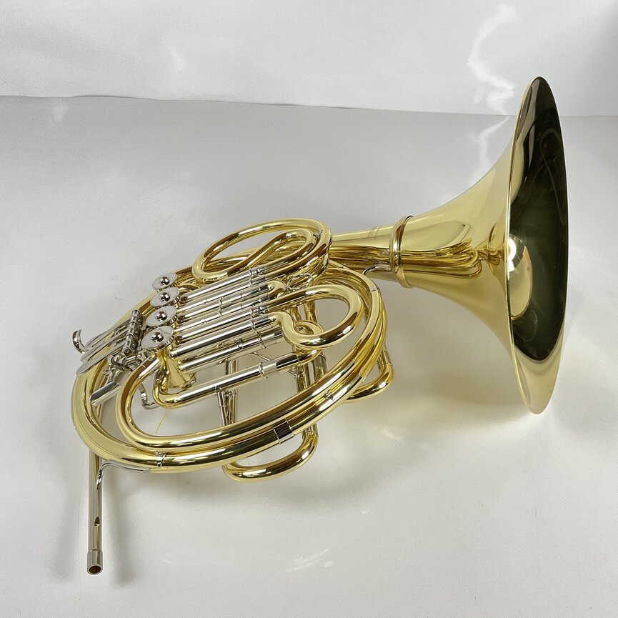 Used Yamaha 567D F/Bb Double French Horn (SN: 021244)