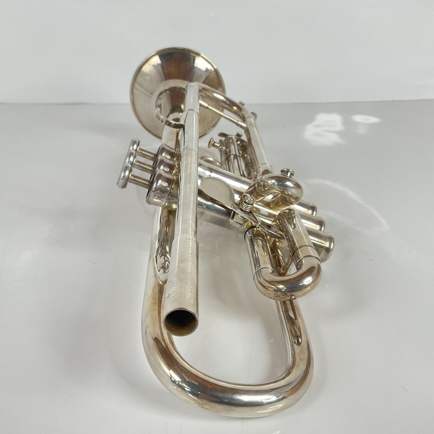 Used King Silver Flair Bb Trumpet (SN: 489999)