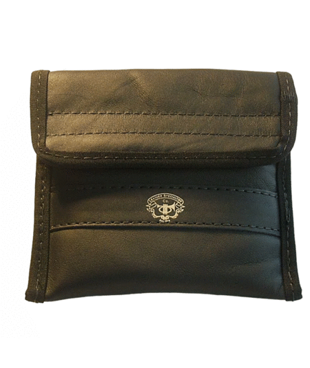 Leather Specialties Trumpet Double Mouthpiece Pouch - Leather, Black