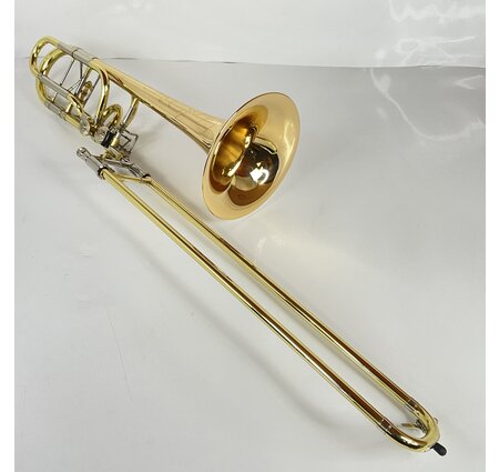 Used Edwards B502AR Bb/F/Gb/D Bass Trombone (SN: IR0119)